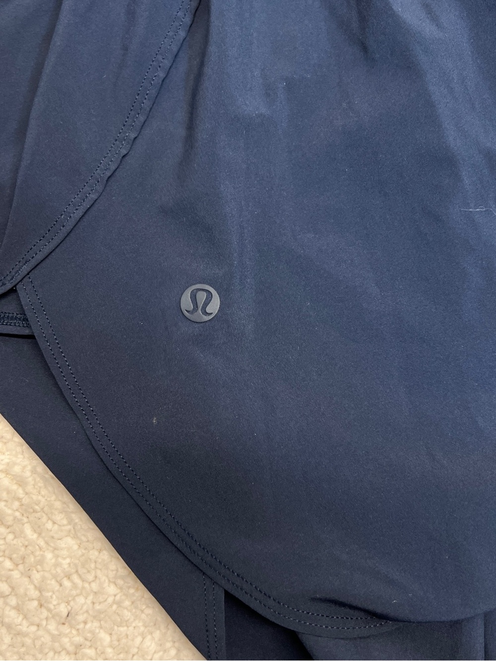 Lululemon Womens The Everyday Skirt Asymmetrical Sportswear Navy Blue, Size 6 - Picture 4 of 11